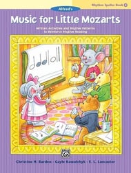Alfred's Music for Little Mozarts piano sheet music cover Thumbnail